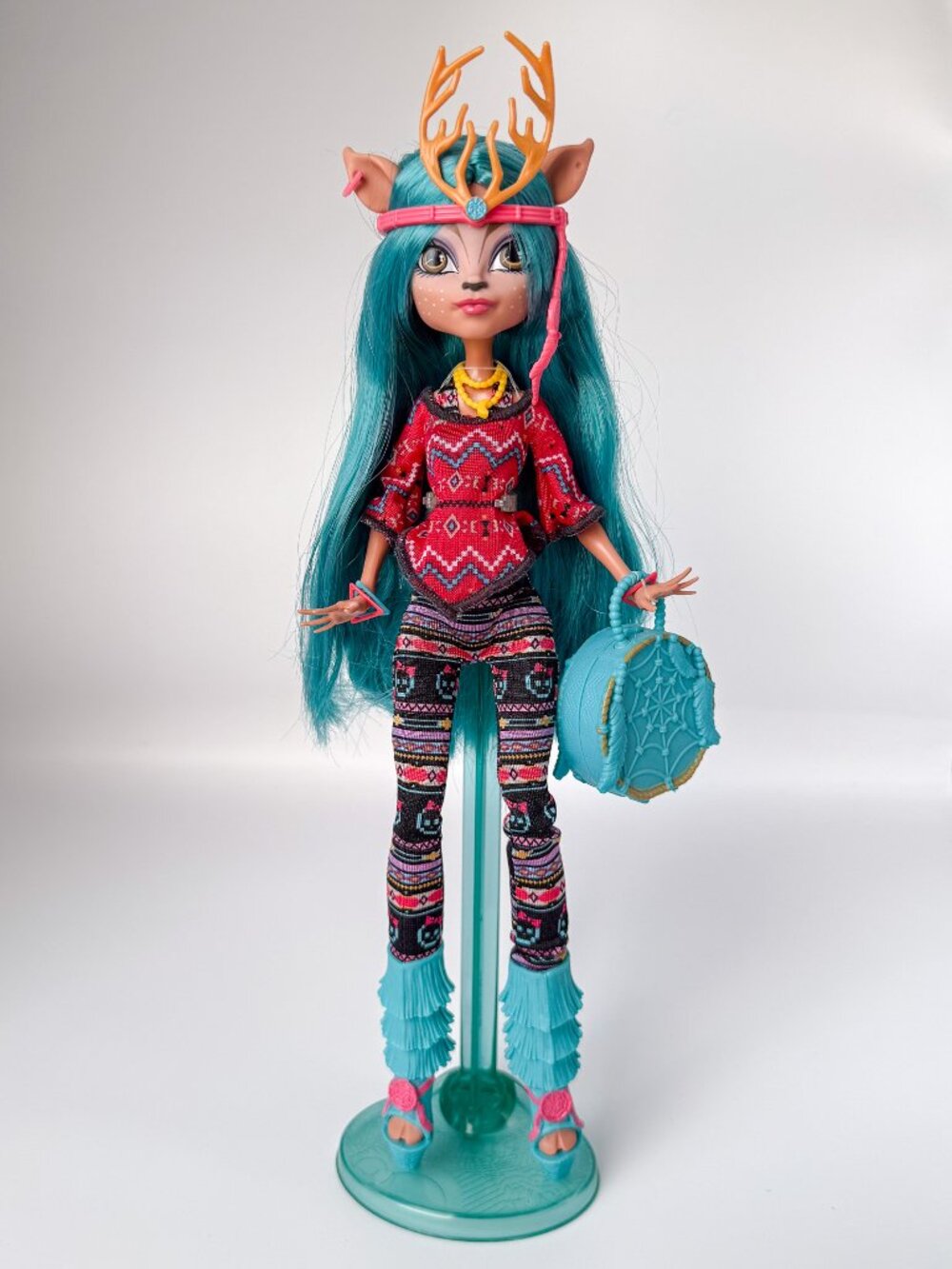 Monster High Isi Dawndancer Doll Brand-Boo Students Complete Like New RARE